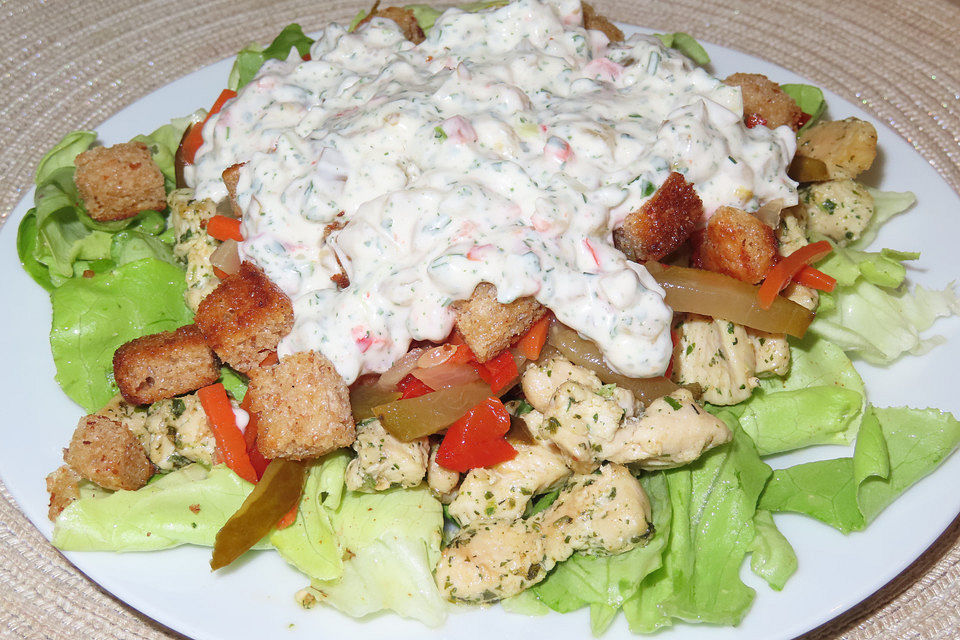 Geflügelbrustsalat