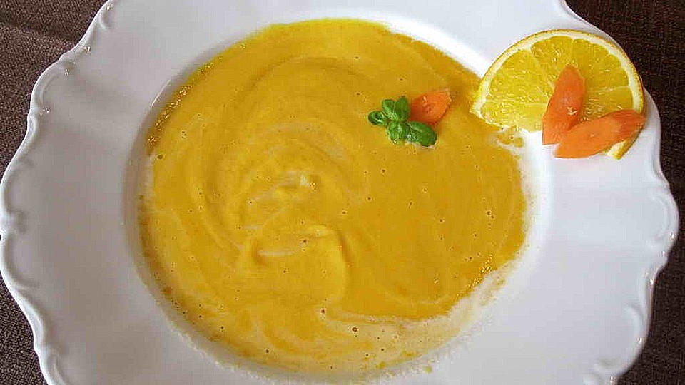 Möhren - Orangen - Cremesuppe von anwillberg| Chefkoch