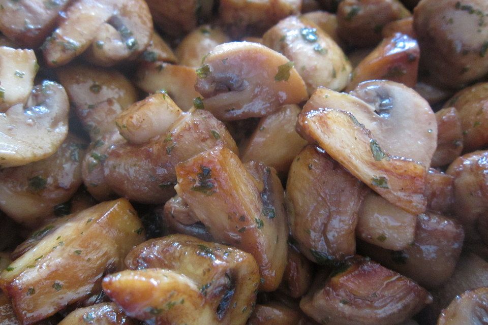 Eingelegte Champignons