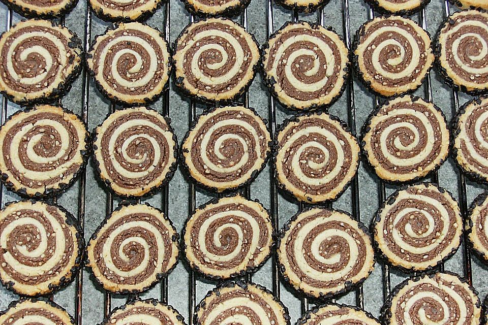 Haselnuss - Schoko - Schnecken Haselnuss - Schoko - Schnecken