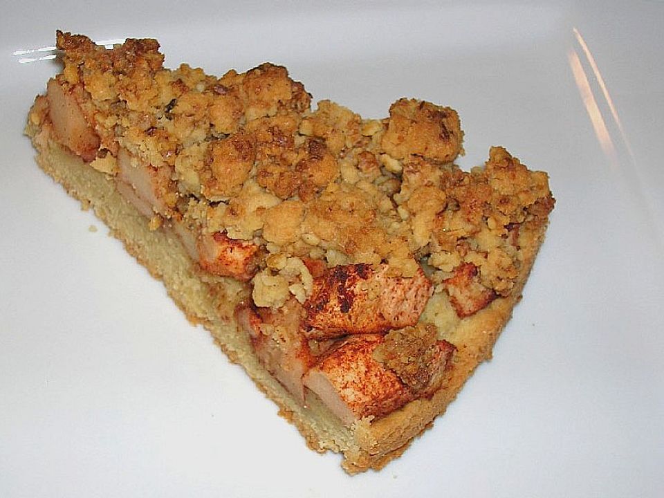 Apfelkuchen mit Krokant - Streuseln von Damaris16| Chefkoch