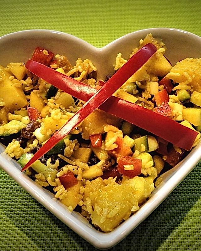 Curry - Reis, fruchtig, scharf und süß nach Laura