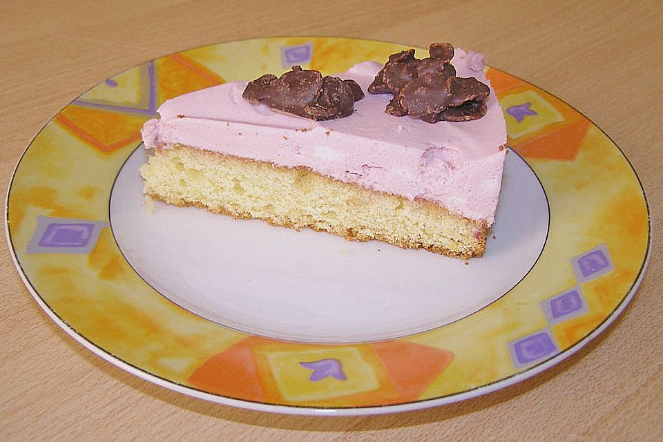 1 a - Kirsch - Joghurtkuchen mit Choco Crossies