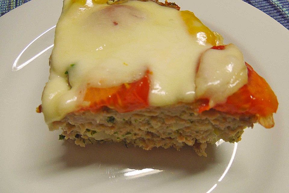 Tomaten - Hackfleisch - Torte