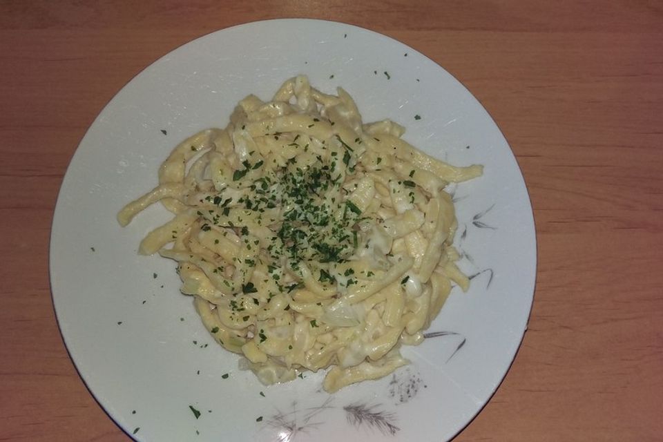 Cremige Käsespätzle