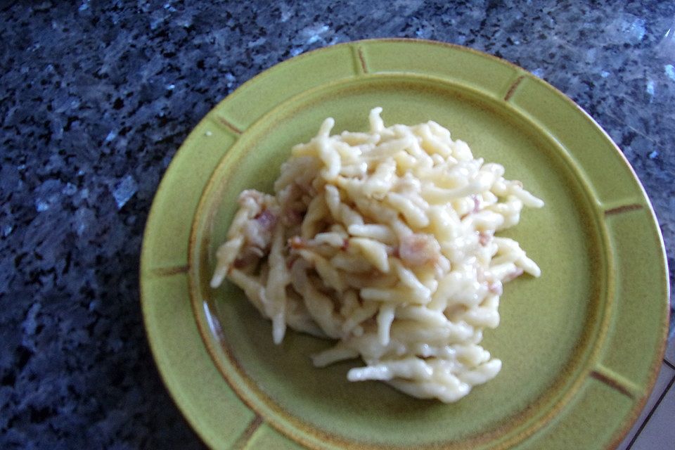 Cremige Käsespätzle