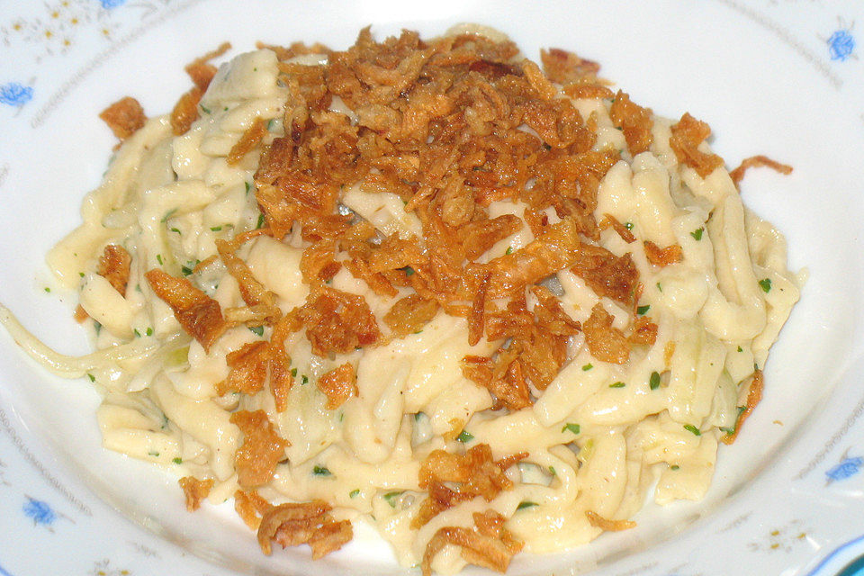 Cremige Käsespätzle