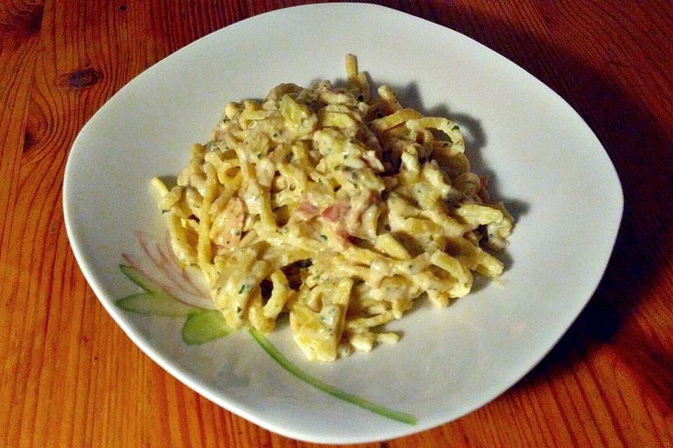 Cremige Käsespätzle