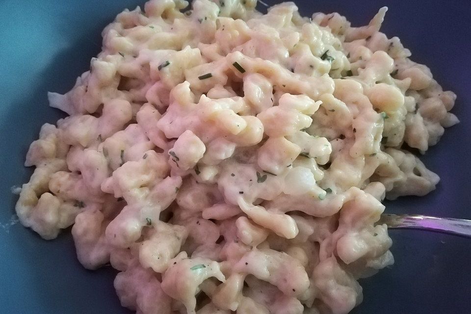 Cremige Käsespätzle