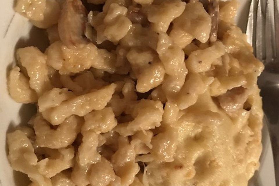 Cremige Käsespätzle