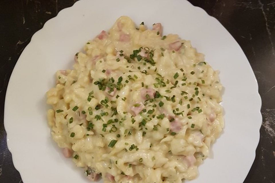 Cremige Käsespätzle