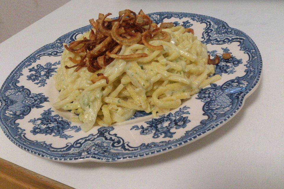 Cremige Käsespätzle