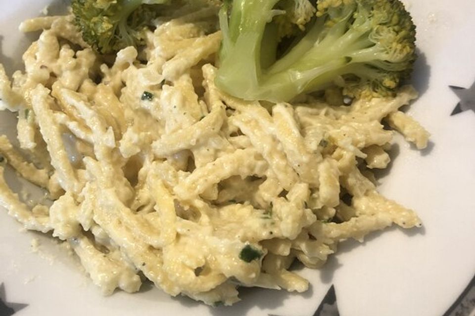 Cremige Käsespätzle