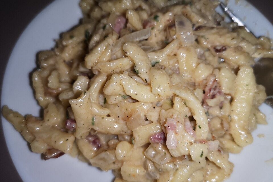 Cremige Käsespätzle