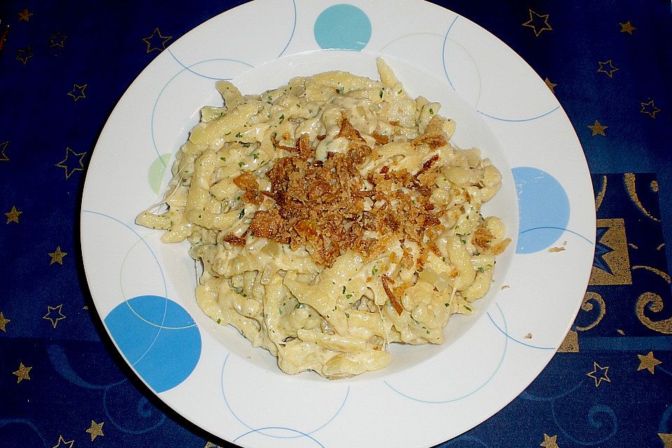 Cremige Käsespätzle