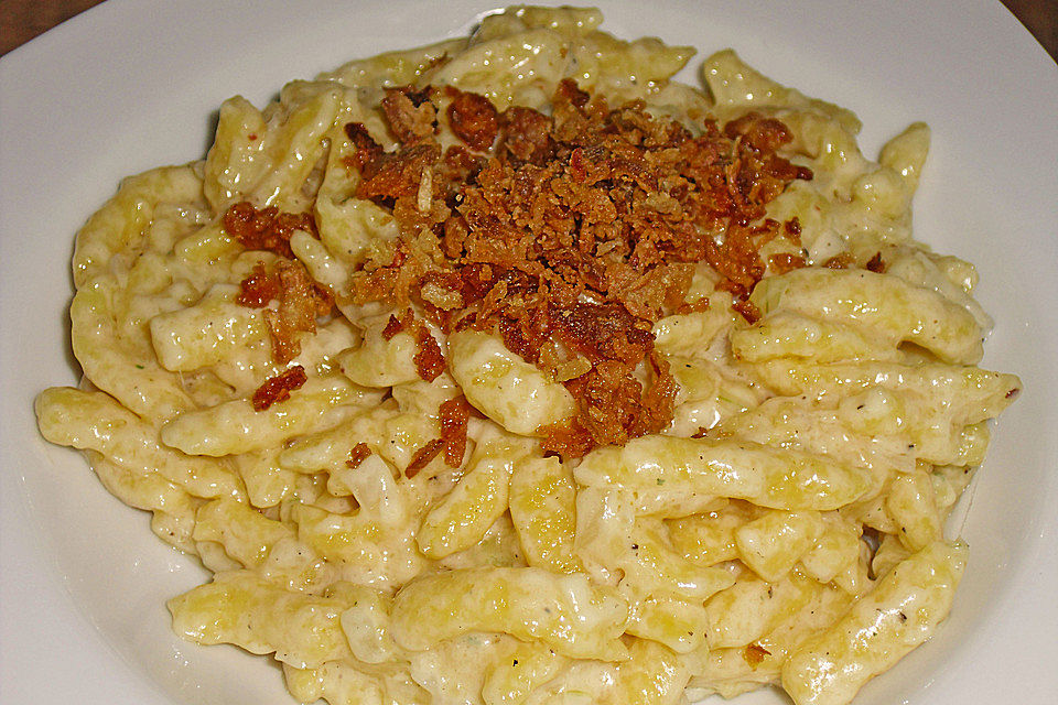 Cremige Käsespätzle