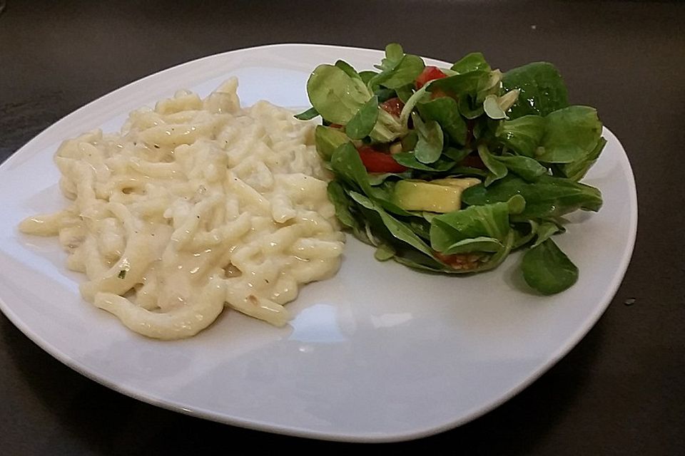 Cremige Käsespätzle