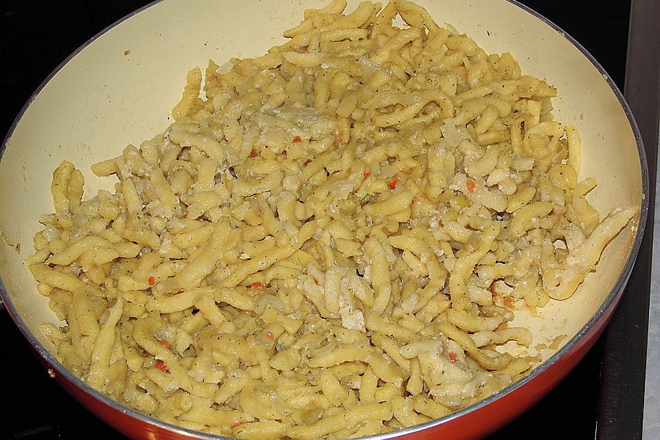 Cremige Käsespätzle