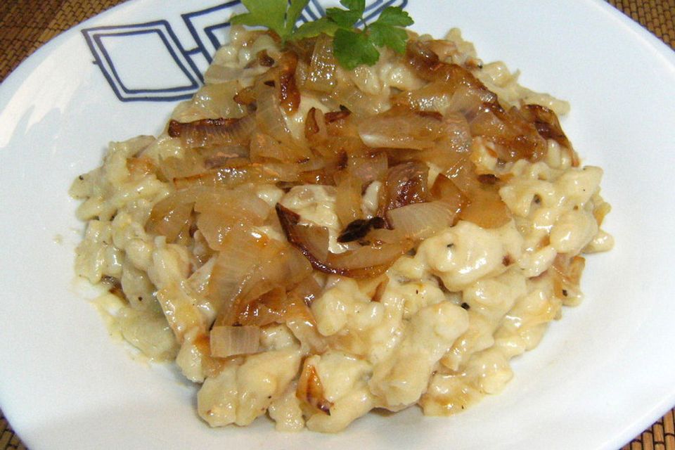 Cremige Käsespätzle