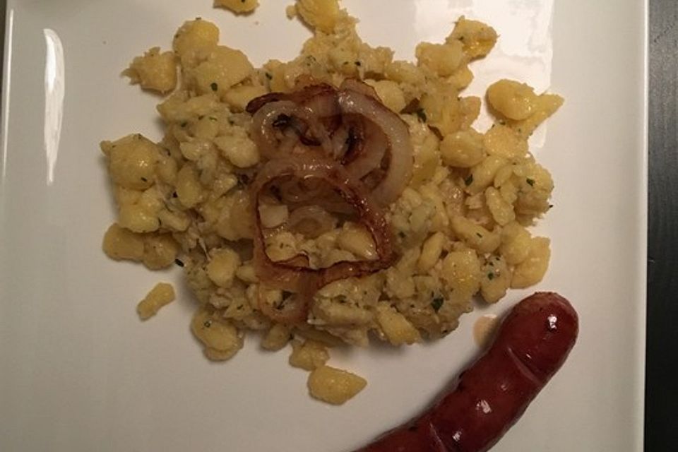 Cremige Käsespätzle