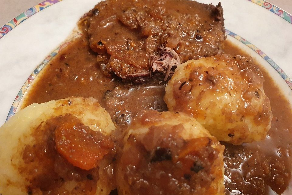 Echt rheinischer Sauerbraten