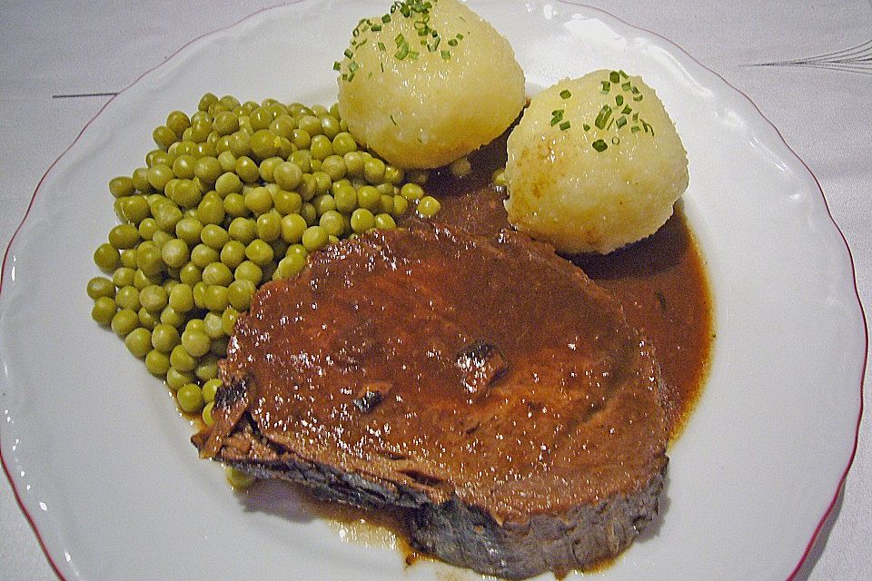 Echt rheinischer Sauerbraten