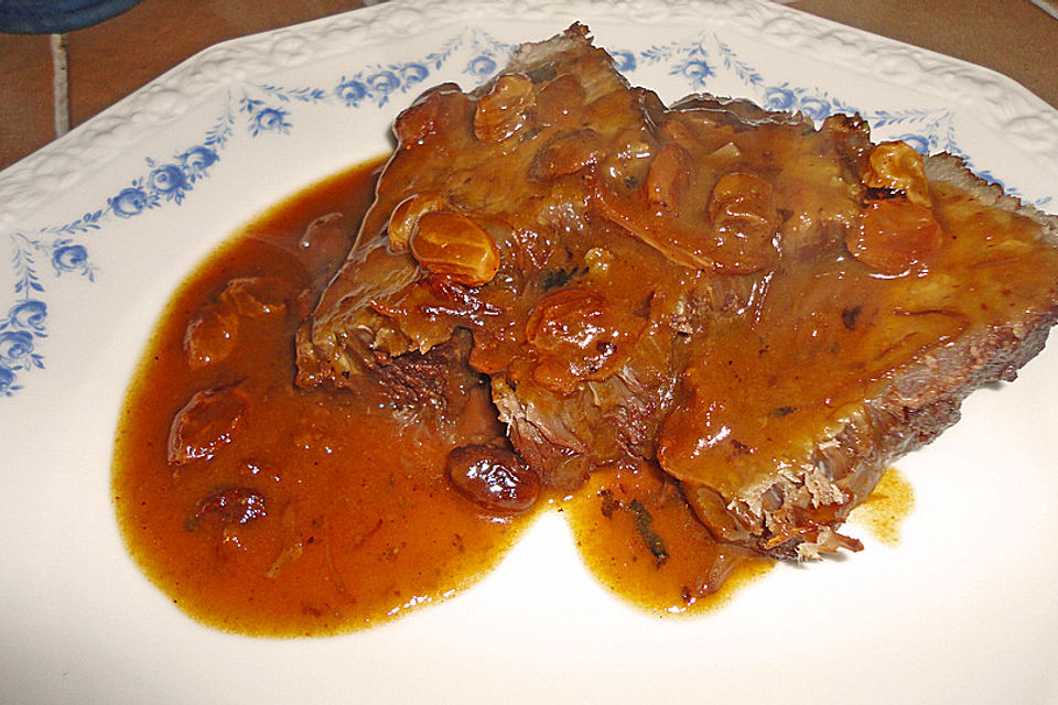 Echt rheinischer Sauerbraten