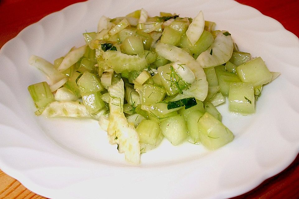 Fenchel - Gurken - Salat