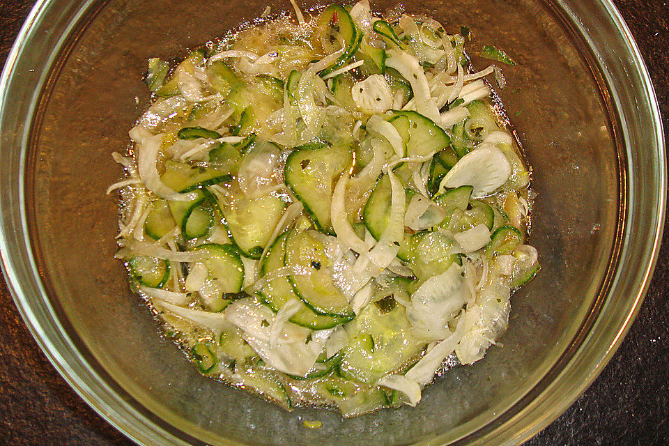 Fenchel - Gurken - Salat