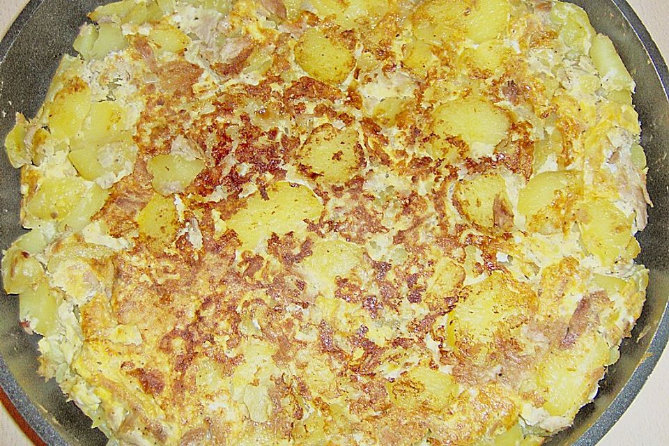 Kartoffel - Thunfisch - Tortilla