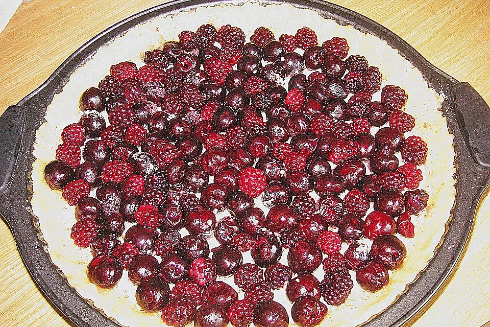 Brombeer - Kirsch - Torte