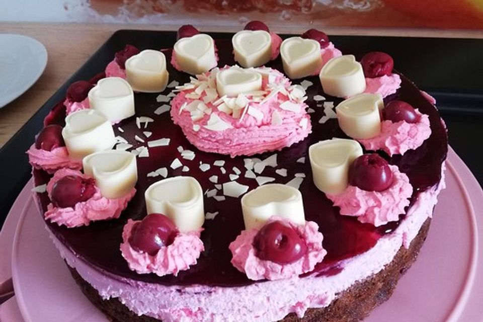 Kirsch - Quark - Torte