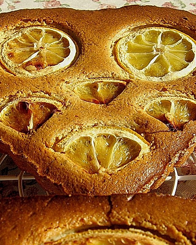 Zitronen - Mandel - Torte