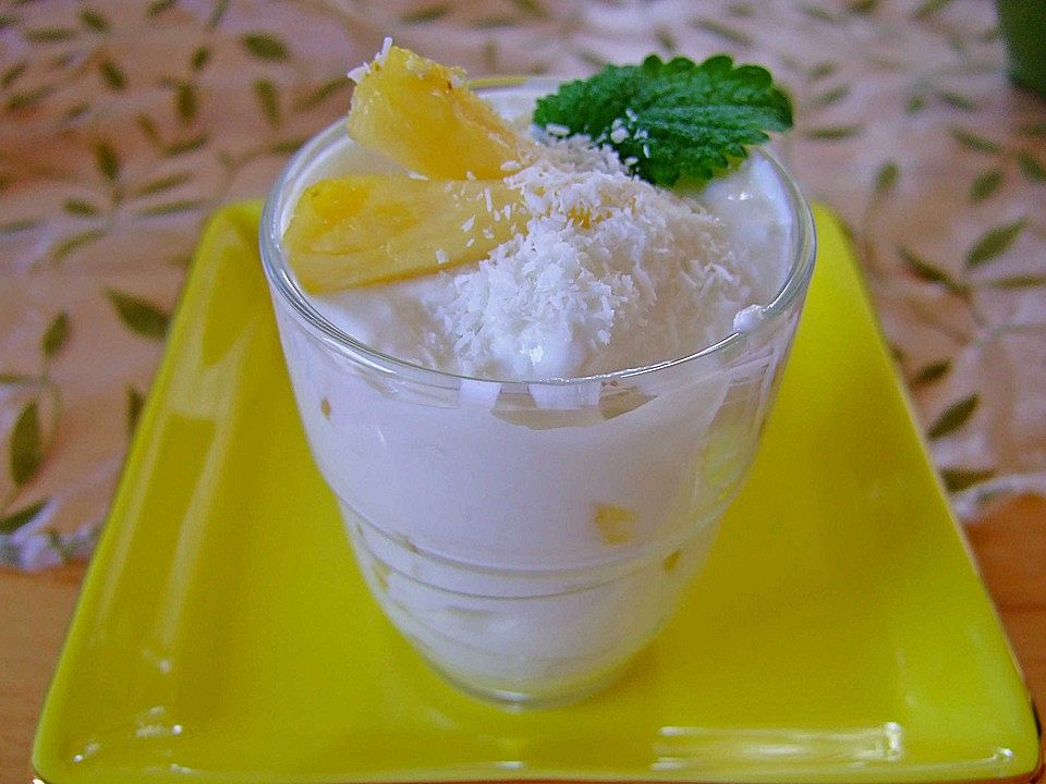 Ananas - Quark - Dessert mit Rum von Fanca| Chefkoch