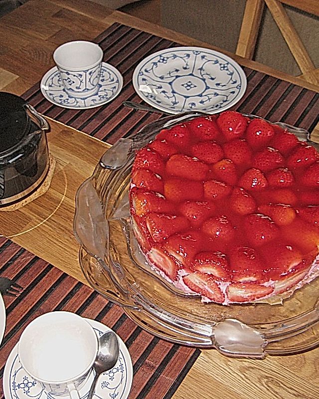Erdbeer - Sahne - Torte