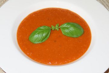 Scharfe rote Suppe