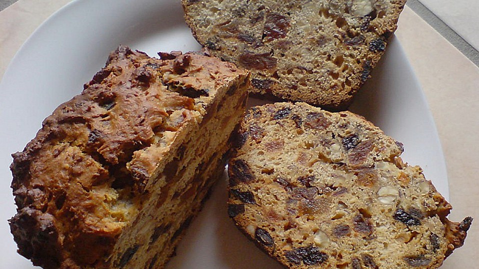 Früchtebrot aus Quark - Öl - Teig von Henrietta Früchtebrot aus Quark - Öl - Teig von Henrietta