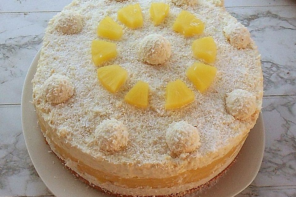 Ananas - Raffaello - Torte