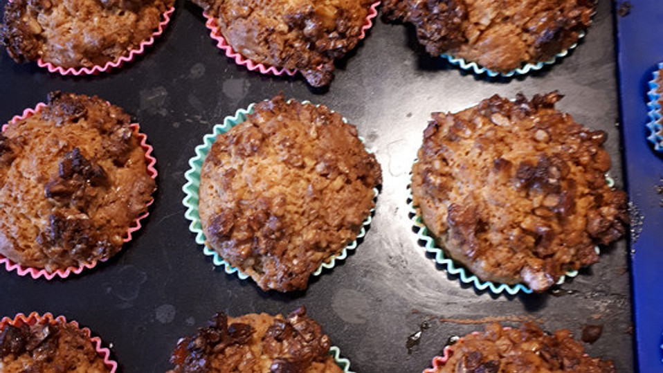 Honig - Walnuss - Muffins von Momo-Maus Honig - Walnuss - Muffins von Momo-Maus