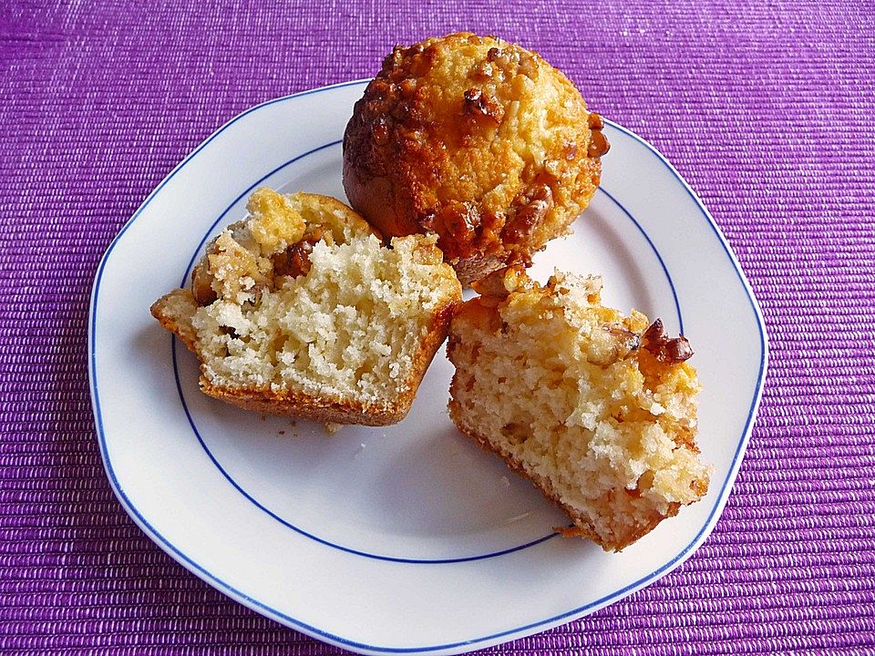 Honig - Walnuss - Muffins von Momo-Maus| Chefkoch