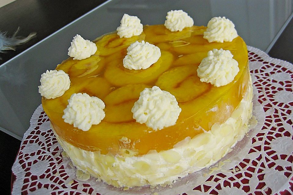 Orangen - Sauerrahm - Torte