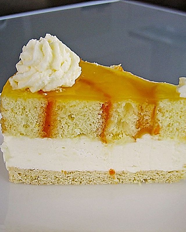 Orangen - Sauerrahm - Torte