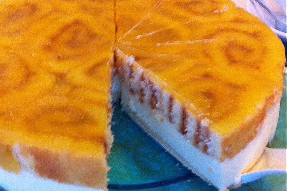 Orangen - Sauerrahm - Torte