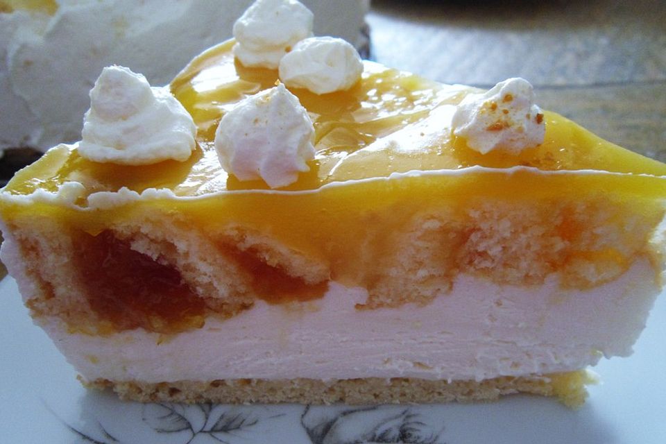 Orangen - Sauerrahm - Torte