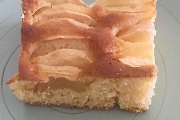 Apfel - Pudding – Kuchen mit Hermann Teig