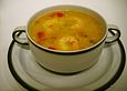 Garnelen-Kokos-Curry-Suppe