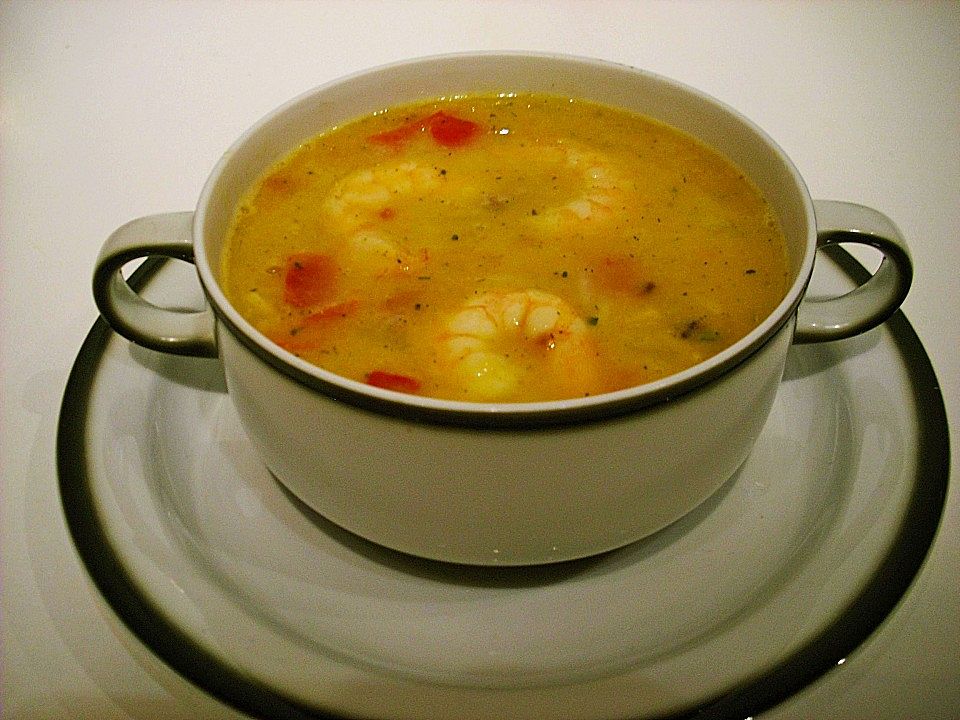 Garnelen - Kokos - Curry - Suppe von rorriMMirror| Chefkoch