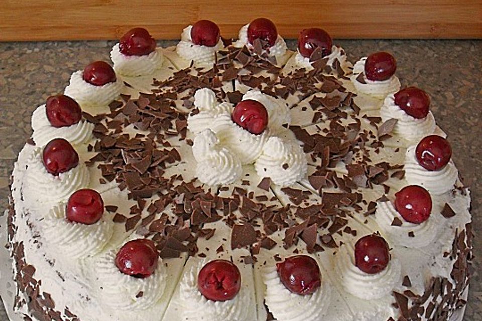 10 - Minuten Schwarzwälder Kirschtorte