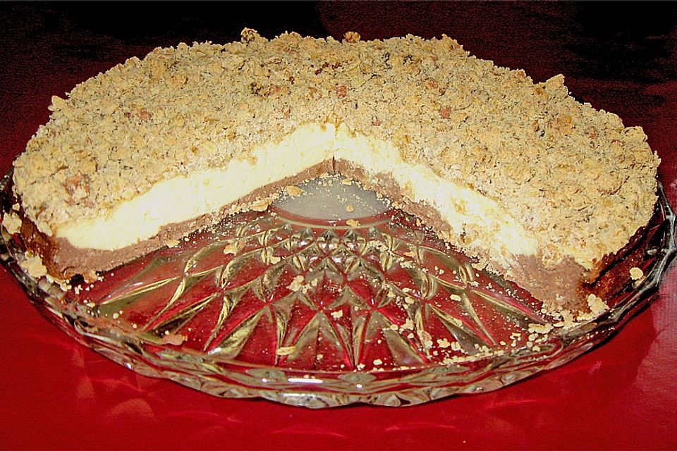 Marmor - Käsekuchen mit Knusperstreuseln