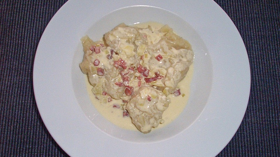 Zwiebel - Speck - Sauce von Blondeskind